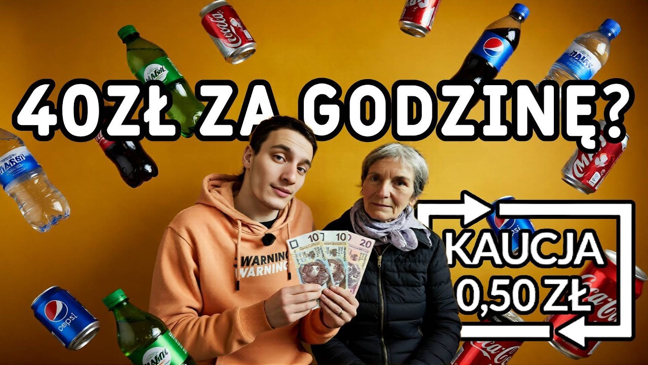 Zebraliśmy butelki i puszki - wyszło razem 40 zł!  - Vlog z mamą