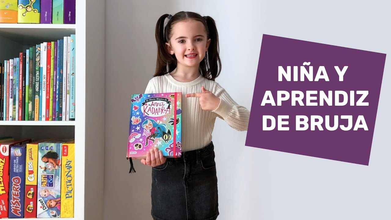 🧙‍♀️ NIÑA Y APRENDIZ DE BRUJA ✨ El diario mágico de Anna Kadabra | Libro infantil y juvenil