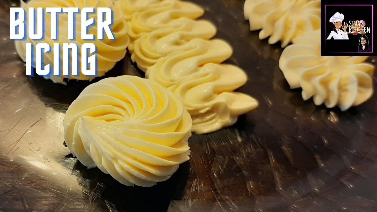 BUTTER CREAM for cakes.   Eggless