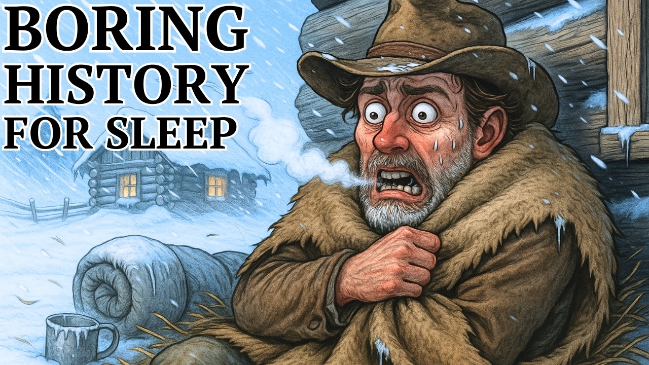 How Did Early Settlers Sleep During Deadly Blizzards in the Old West | Relaxing History for Sleep