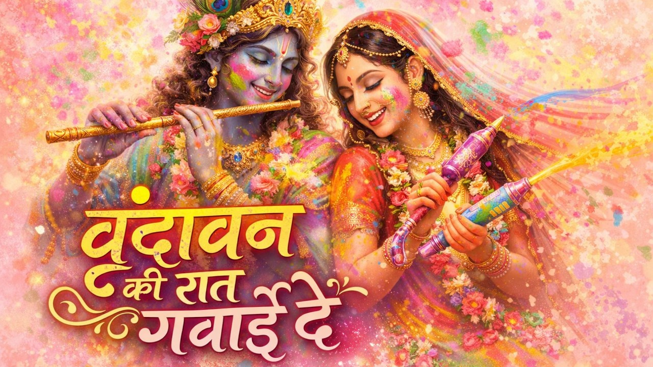 वृंदावन की रात गवाई दे | Radha Song | #krishna #radha #song #bhakti