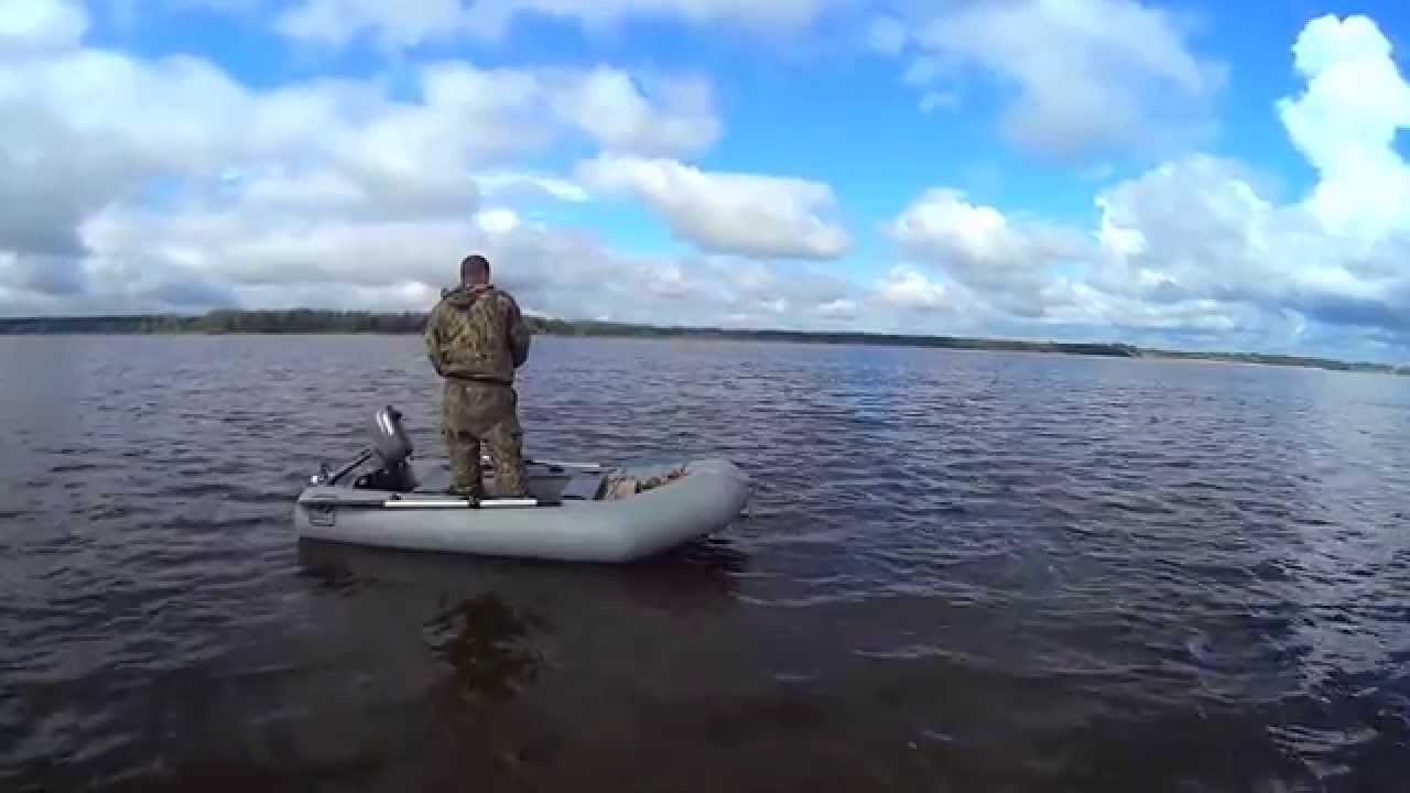 лодка Фрегат 280Е рыбалка на спиннинг р. Волга MP4
