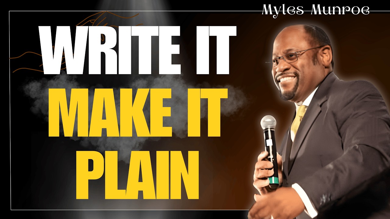 Busy but Stuck? Myles Munroe Reveals the VISION Missing From Your Life
