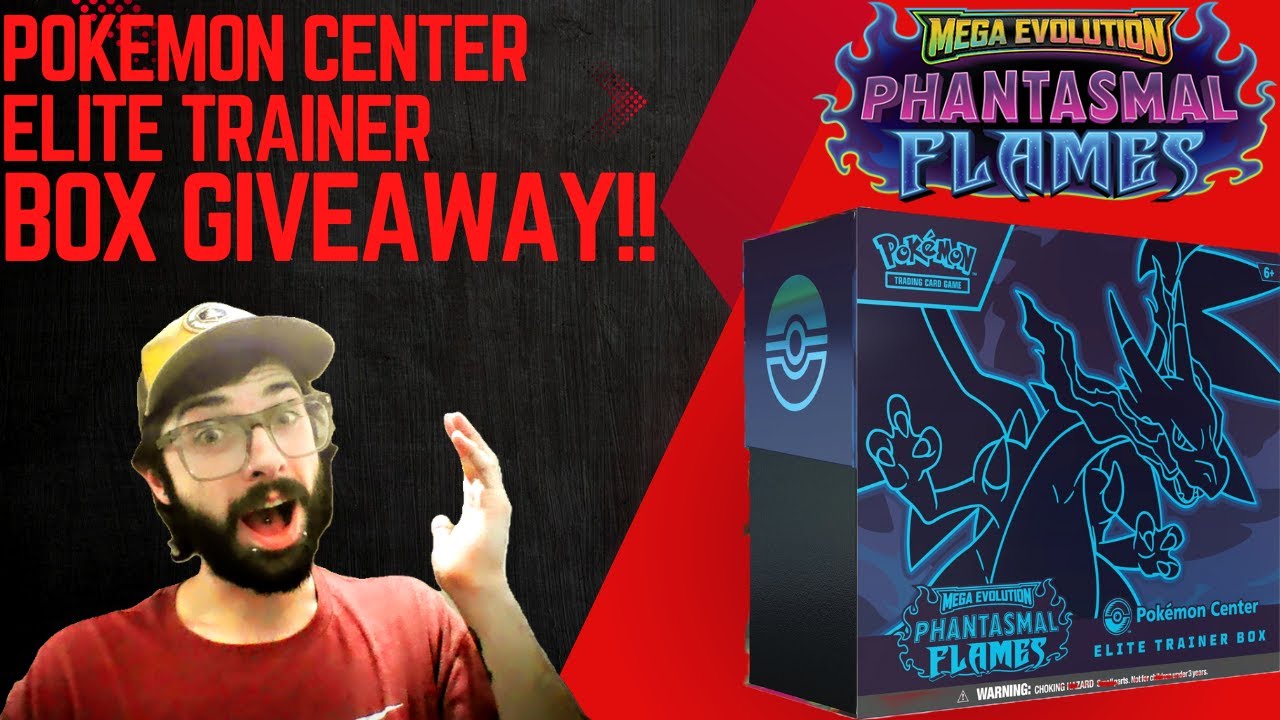 I'm Giving Away A PC ETB of Phantasmal Flames!!! Pokemon TCG Cards Opening and Giveaway!!!