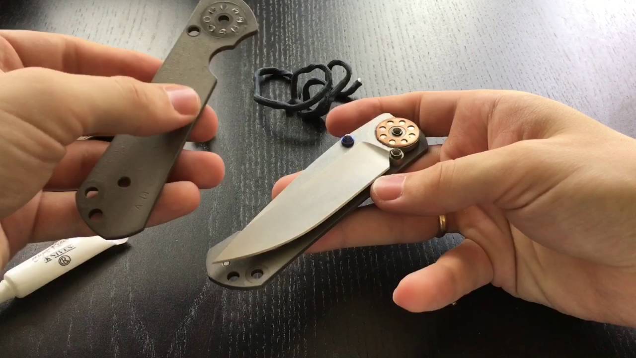 Разбор ножа CHRIS REEVE Sebenza 21