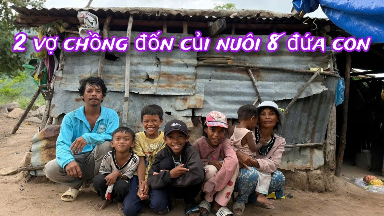 Quá Đỗi NGẠC NHIÊN đôi vợ chồng trẻ lên núi ĐỐN CỦI nuôi 8 đứa con../566