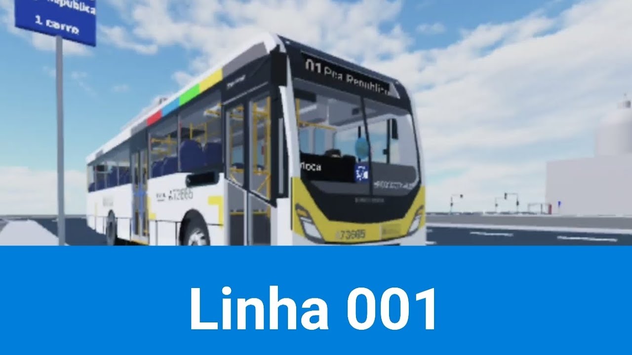 Roblox | Linha 001 Candelaria X Praça da Republica