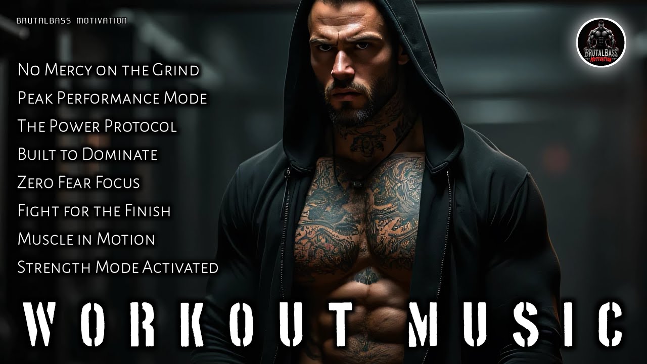 ⚡️ Top Motivational Songs 👊 Trap & Rap Workout Music | Gym Mix 2025 💪 Brutalbass Motivation 007