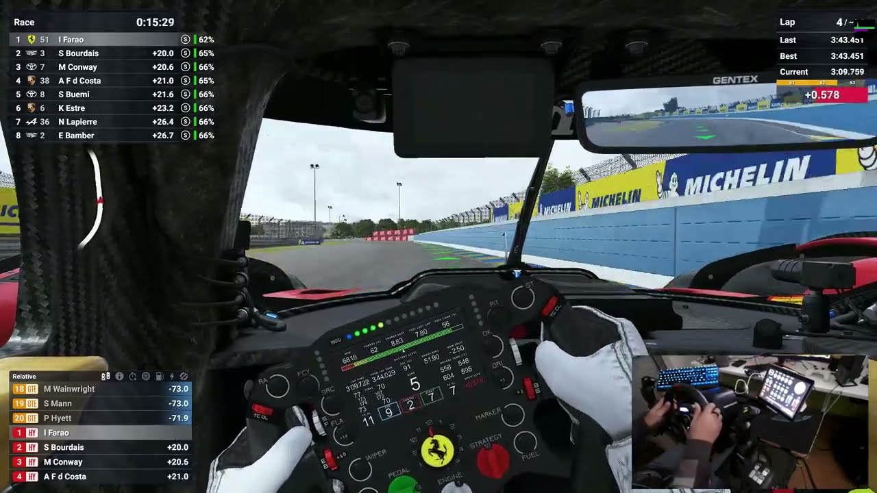 Corrida Le Mans Idu Faraó