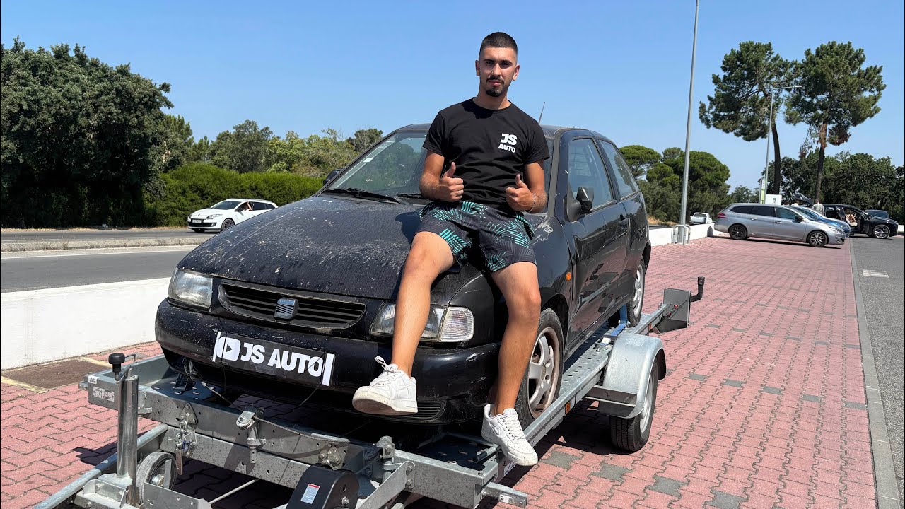 Fui buscar o meu novo carro *Seat Ibiza 6k*