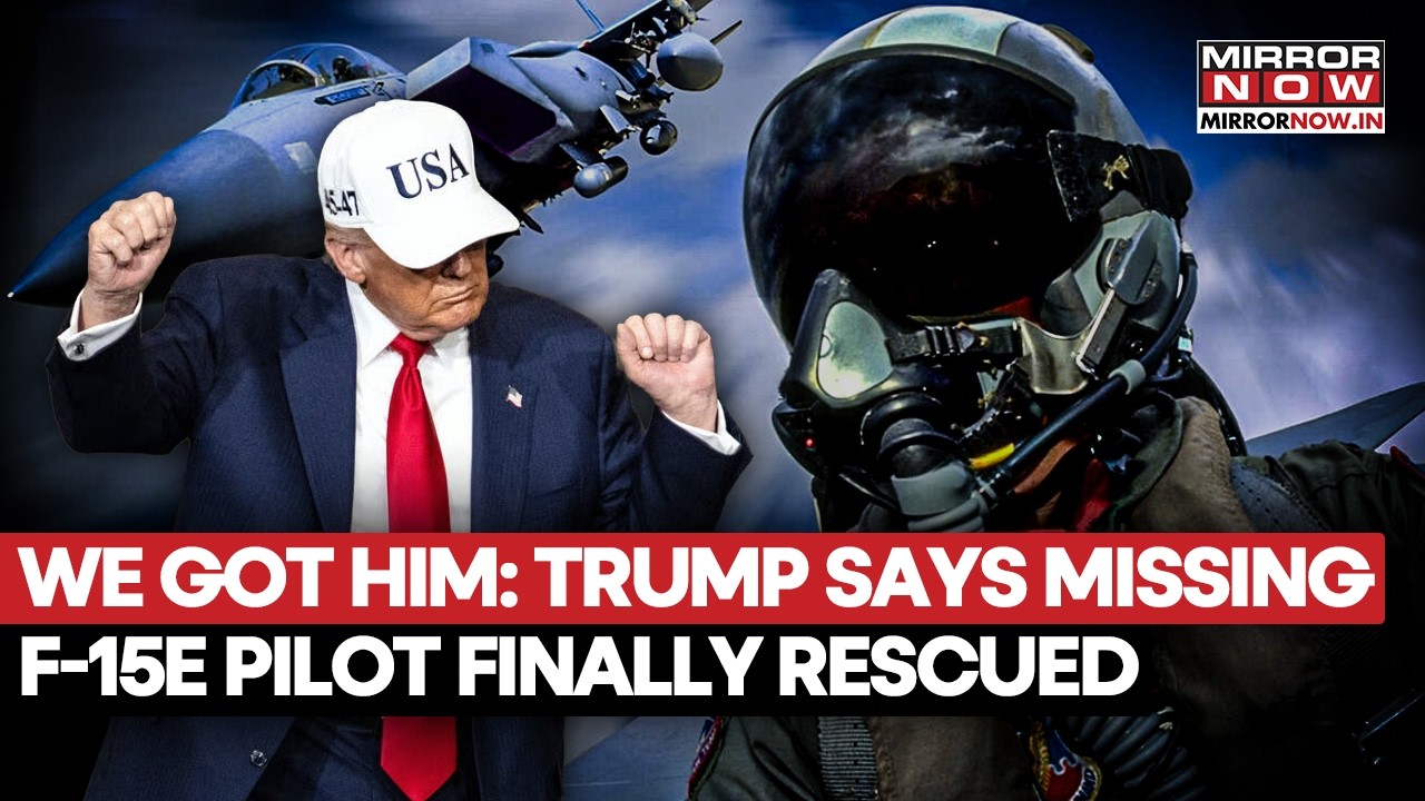 We Got Him! Trump Announces Dramatic Rescue of Missing F-15E Pilot After High-Risk Iran Operation