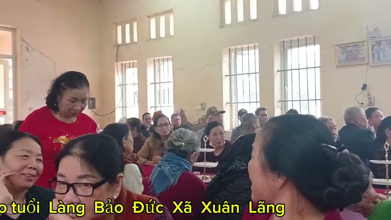 Lễ  chúc  thọ  các  cụ  Làng  Bảo  Đức  Xã  Xuân  Lãng  
