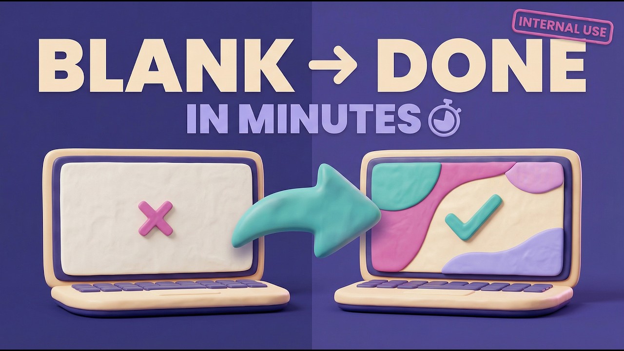 Stop Designing Presentation Decks From Blank Slides (5min AI Workflow)