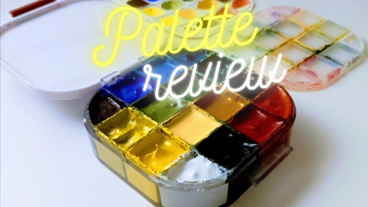 TRANSON AIRTIGHT GOUACHE PALETTE REVIEW!! Did my gouache stay wet?