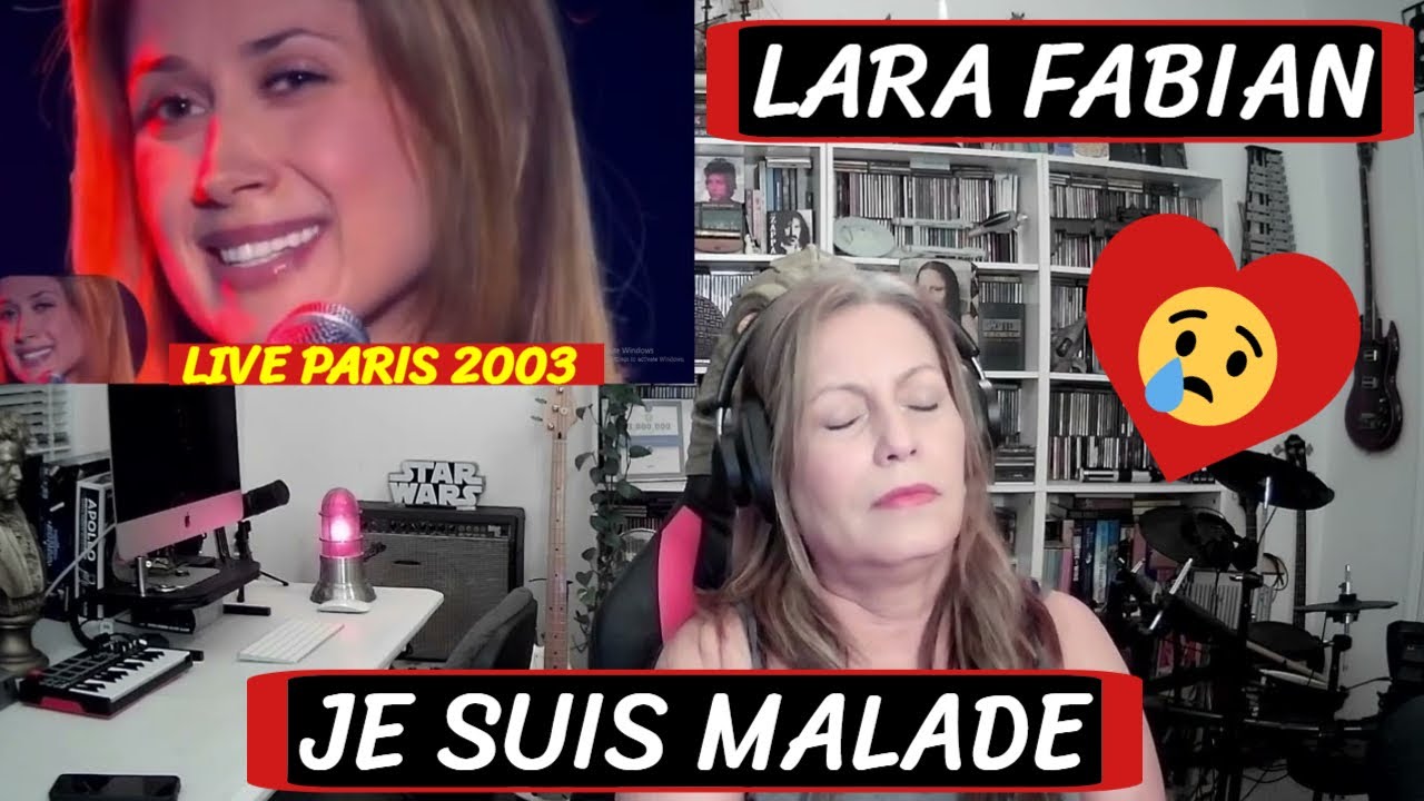 Лара Фабиан-JE SUIS MALADE Live from PARIS 2003 | Лара Фабиан Реакция TSE...