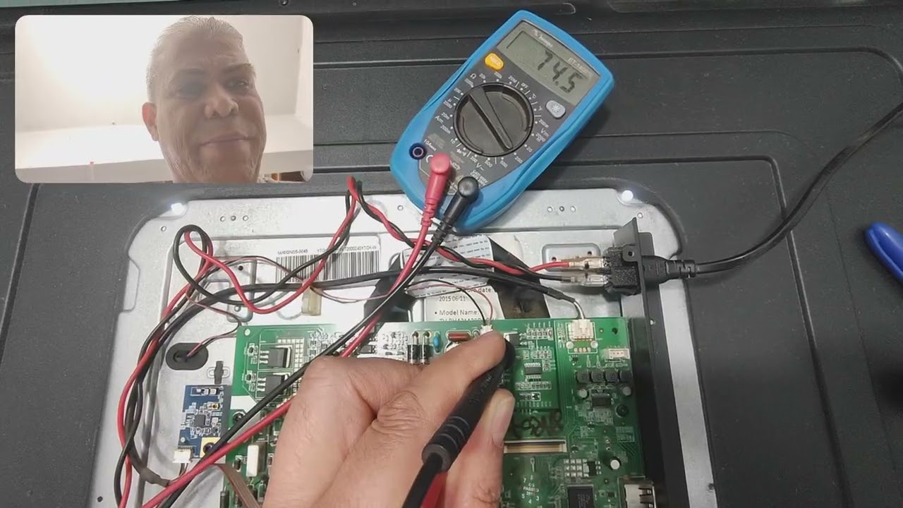 Philco 42M30DSGW / não liga / correção da corrente dos ledes.