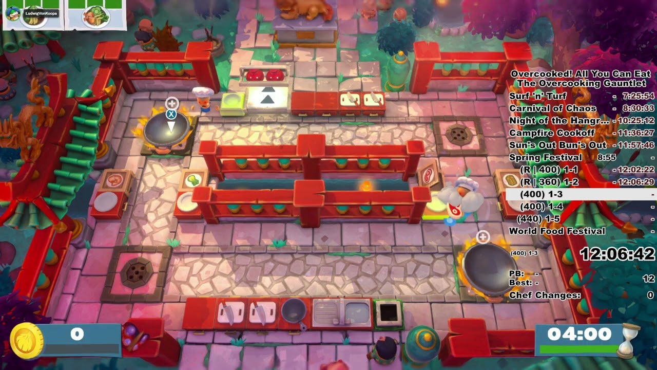 Overcooked: All You Can Eat - The Overcooking Gauntlet in 16:12:36 (Part 2/2)