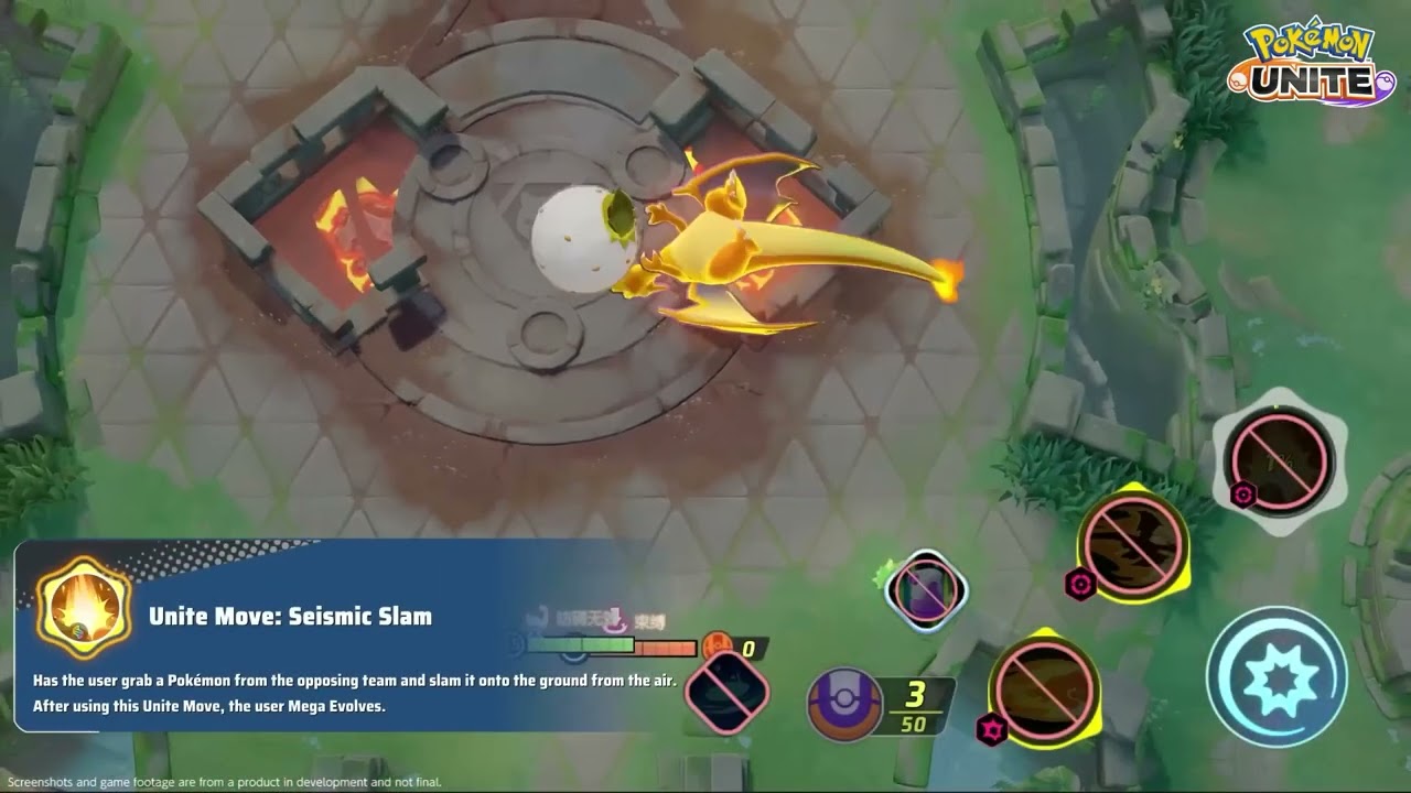 Mega Charizard X Moves Overview | Pokémon UNITE