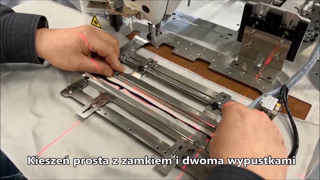 Automat do odszywania kieszeni ciętych JACK JK-T3520MA-N-F31G2-DII
