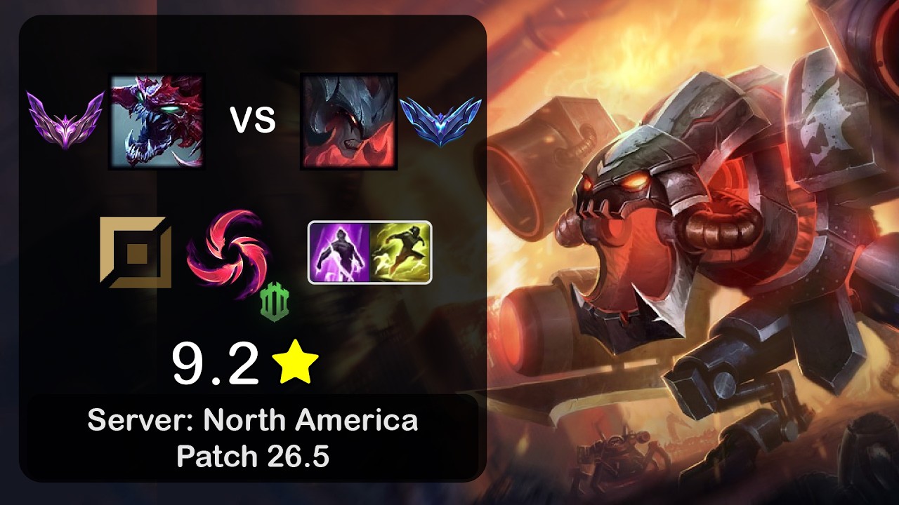 Cho'Gath Top vs Aatrox - NA Master - Patch 26.5