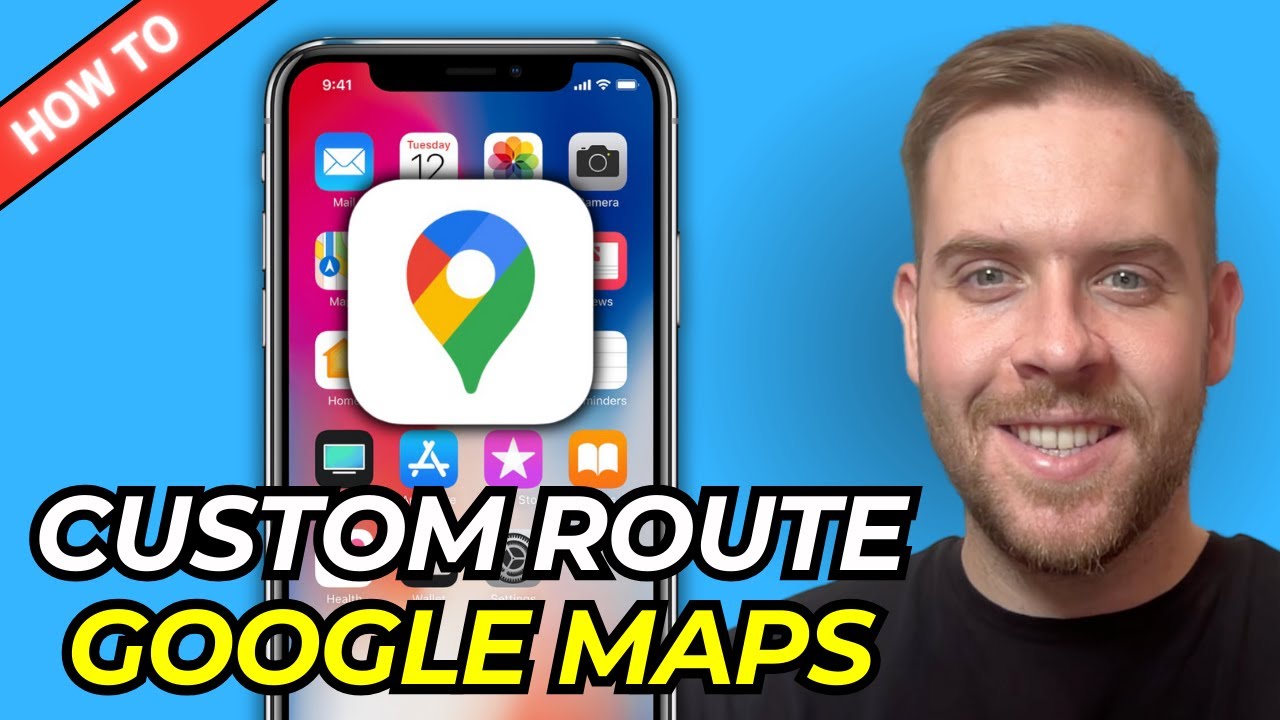 How To Make Custom Route On Google Maps (Step-By-Step) - 2025