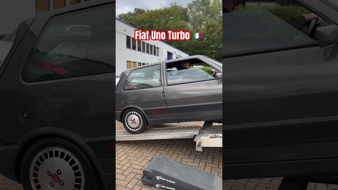Mega rare Fiat Uno Turbo i.e Antiskid incoming. When did you last see one! #youtubeshorts #fiatuno