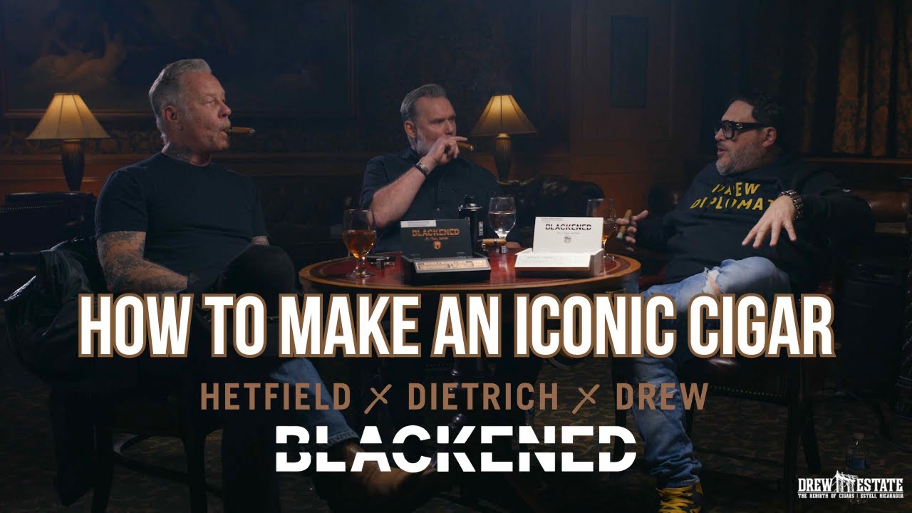 How to Make an Iconic Cigar: The Blackened Project (Metallica x Blackened x Drew Estate)