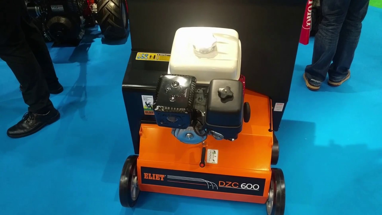 Eliet DZC 600 scarifier and overseeder