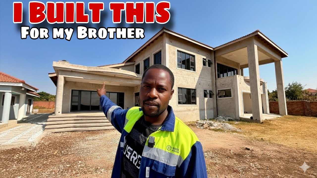 I Left South Africa to Come and Build this Mansion for my Brother in Zimbabwe 🇿🇼