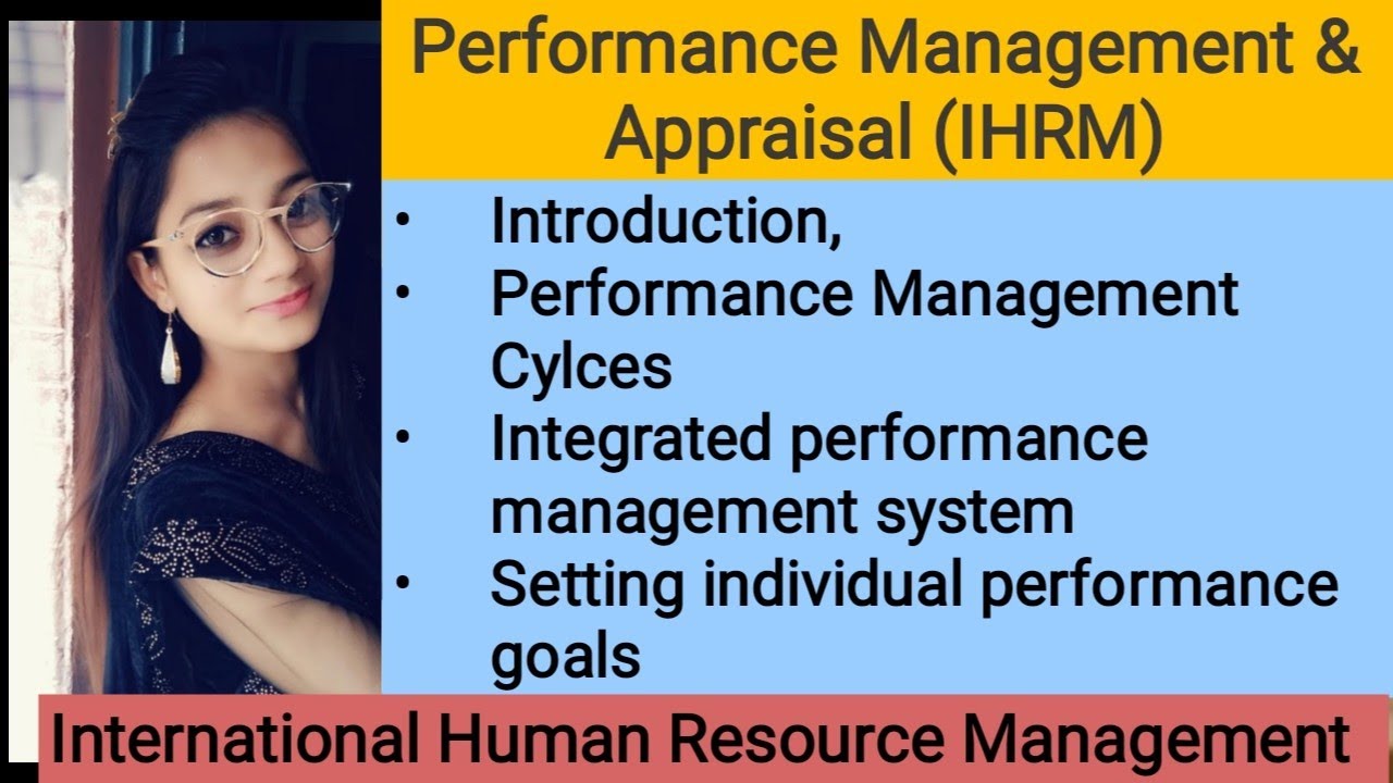 #18 Performance Management & Appraisal (IHRM) in Hindi & English