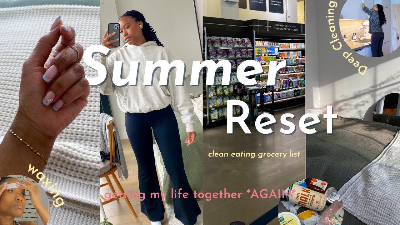 Mid-Year Reset💛 | Deep Cleaning, Waxing, Whole Foods Grocery Haul & Planning! | Solo In The City