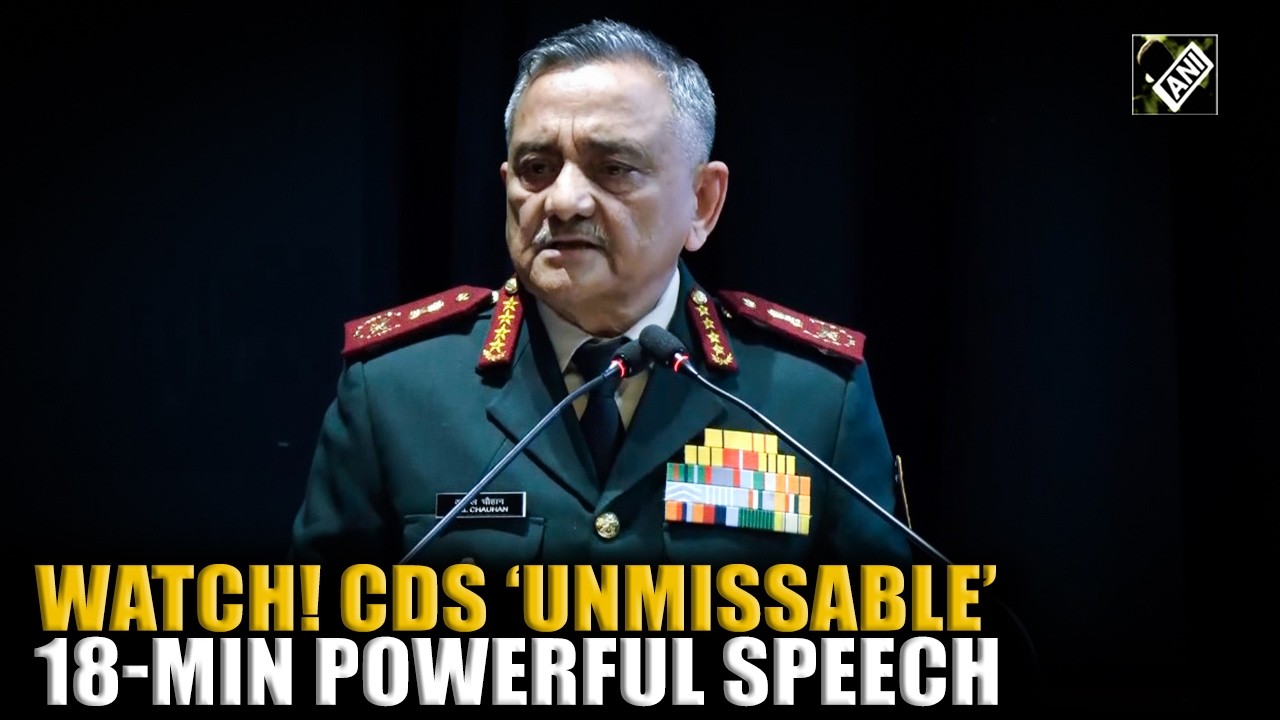 ‘Frontiers, Borders…’ CDS Gen Anil Chauhan’s unmissable speech at Bharat Himalayan Strategy Forum
