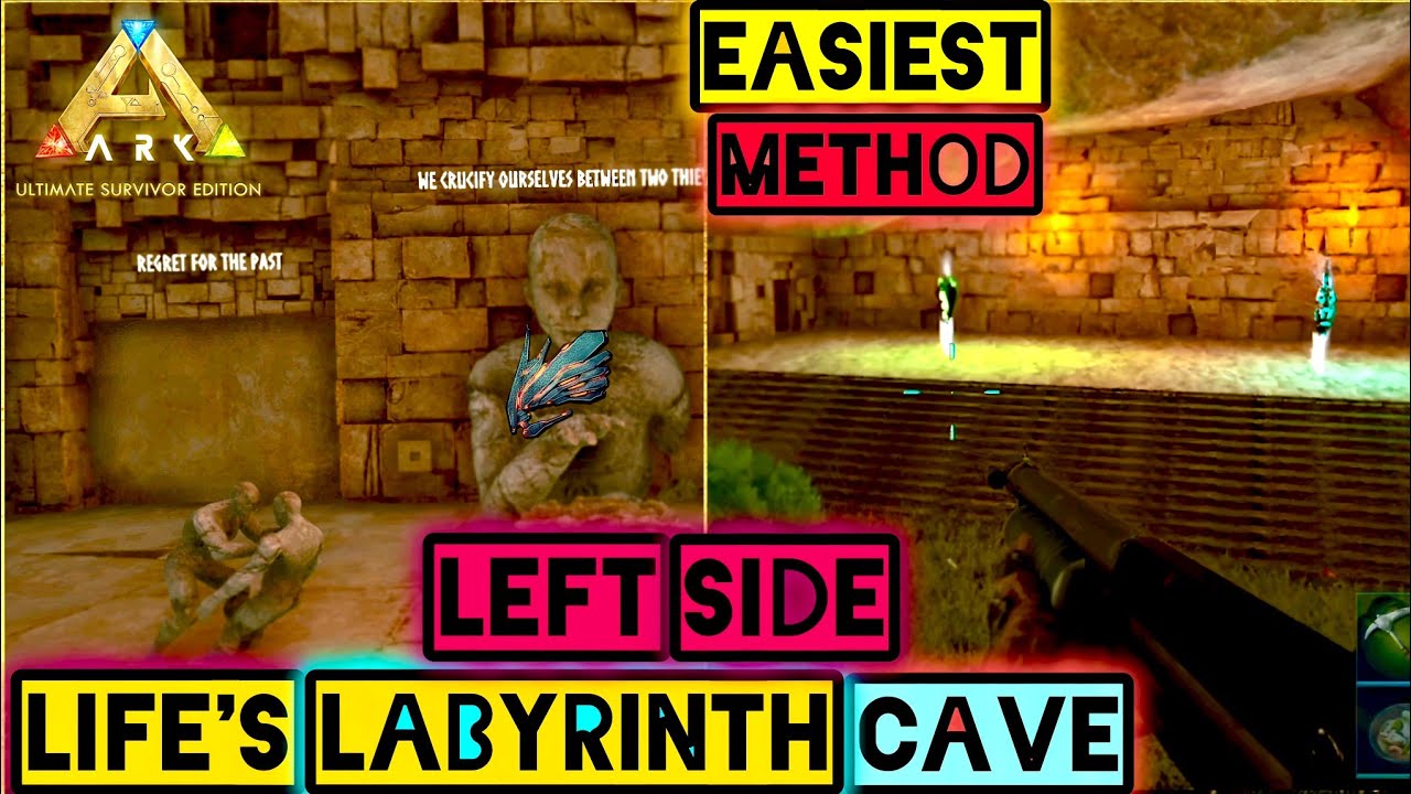 life's labyrinth Left Side Guide Ark Mobile | Ark : Ultimate mobile edition