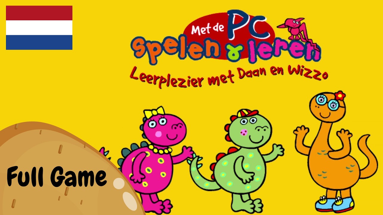 Met de PC Spelen & leren; Leerplezier met Daan en Wizzo ● Demo ● PC ● No Commentary