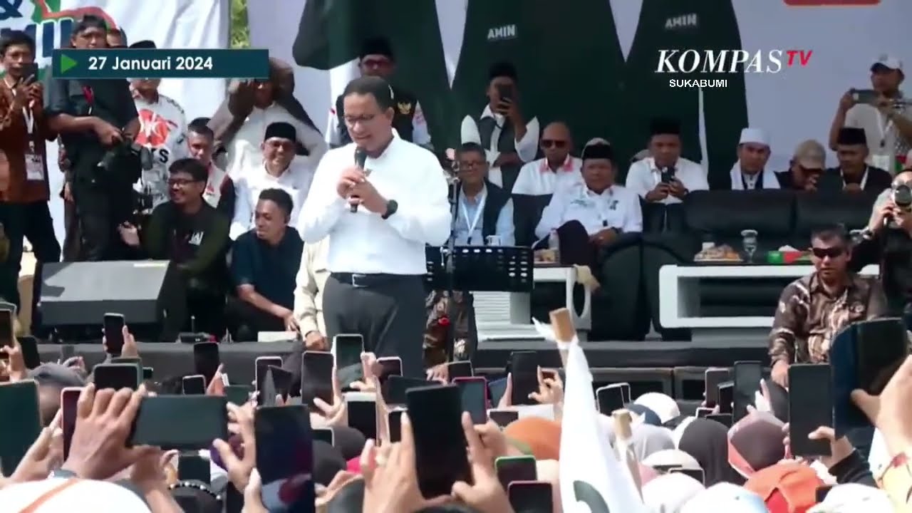 Kampanye Akbar Anies Baswedan di Stadion H Dimurthala, Aceh