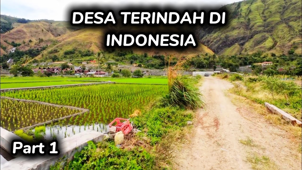 JALAN MENUJU DESA TERINDAH DI INDONESIA - BONAN DOLOK