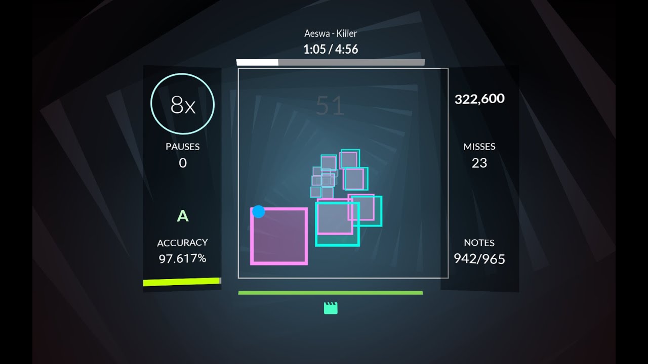 AESWA - KILLER | S RANK RHYTHIA / SOUND SPACE (5000+ NOTES!!!)