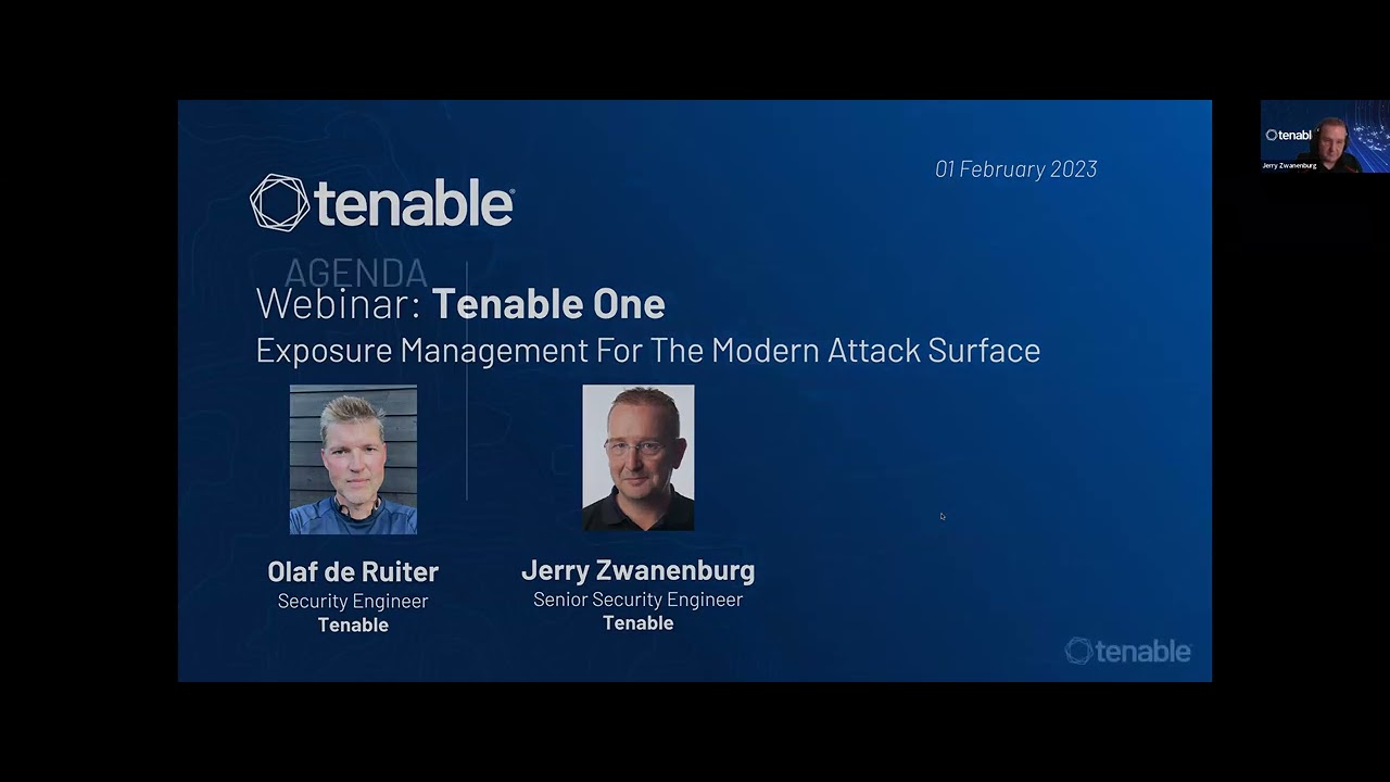 Tenable One Webinar | Tenable One Exposure Management Platform for the Modern Attack