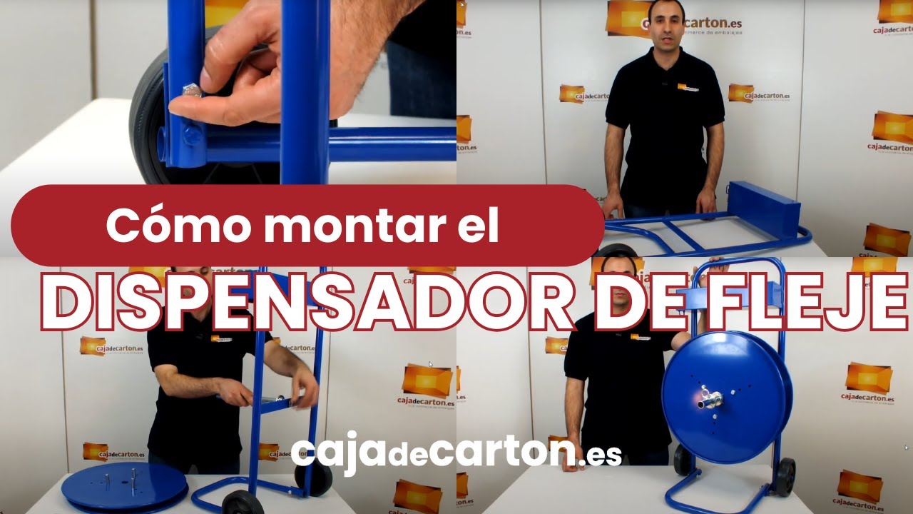 Dispensador de Fleje: cómo montar el dispensador
