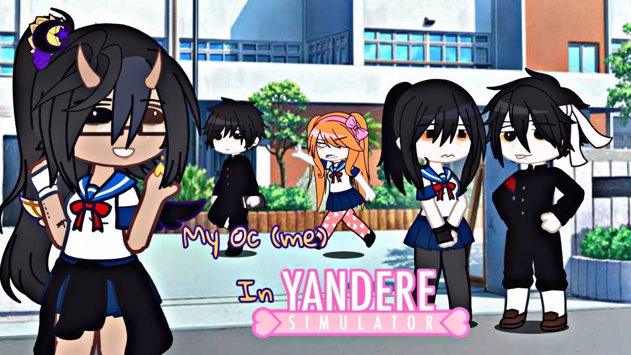 What if.. My oc (me) was on yandere simulator.! // 1/? // lazyy // Ayando? Tarosana? // YanSim //