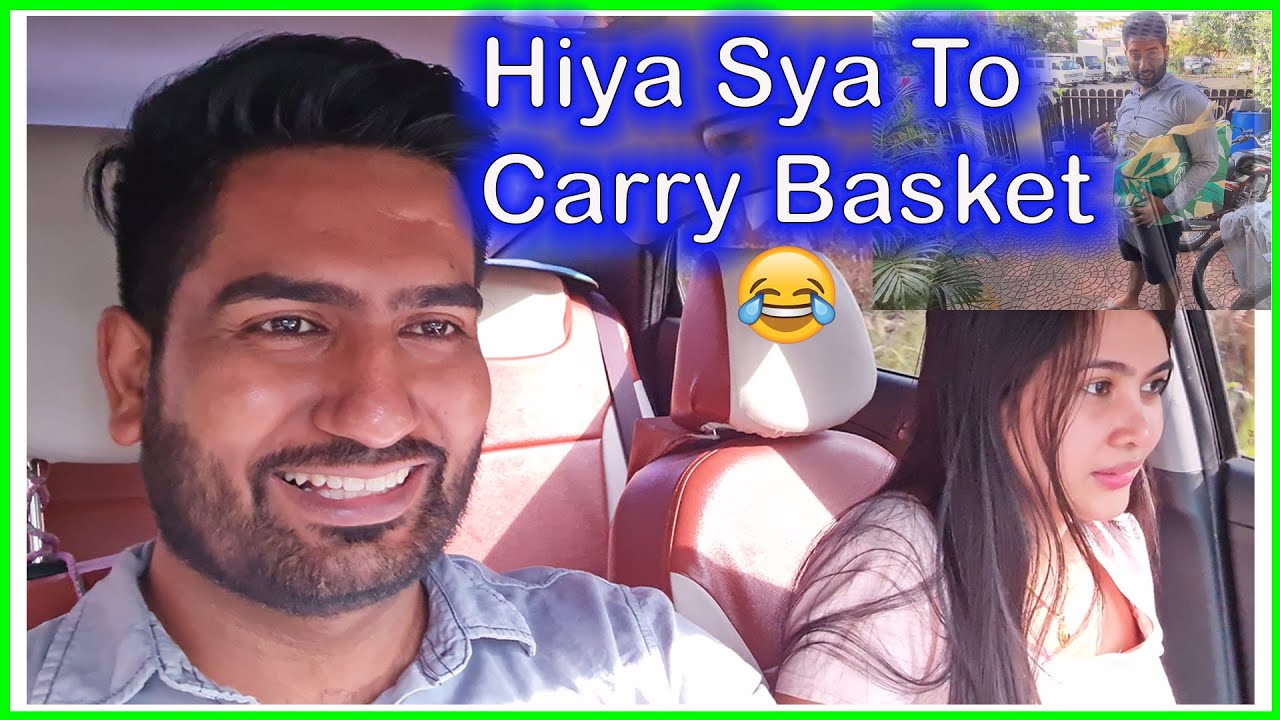 Secret to a man's heart // Hiya sya to carry basket // Market Day in Philippines// Filipino Indian