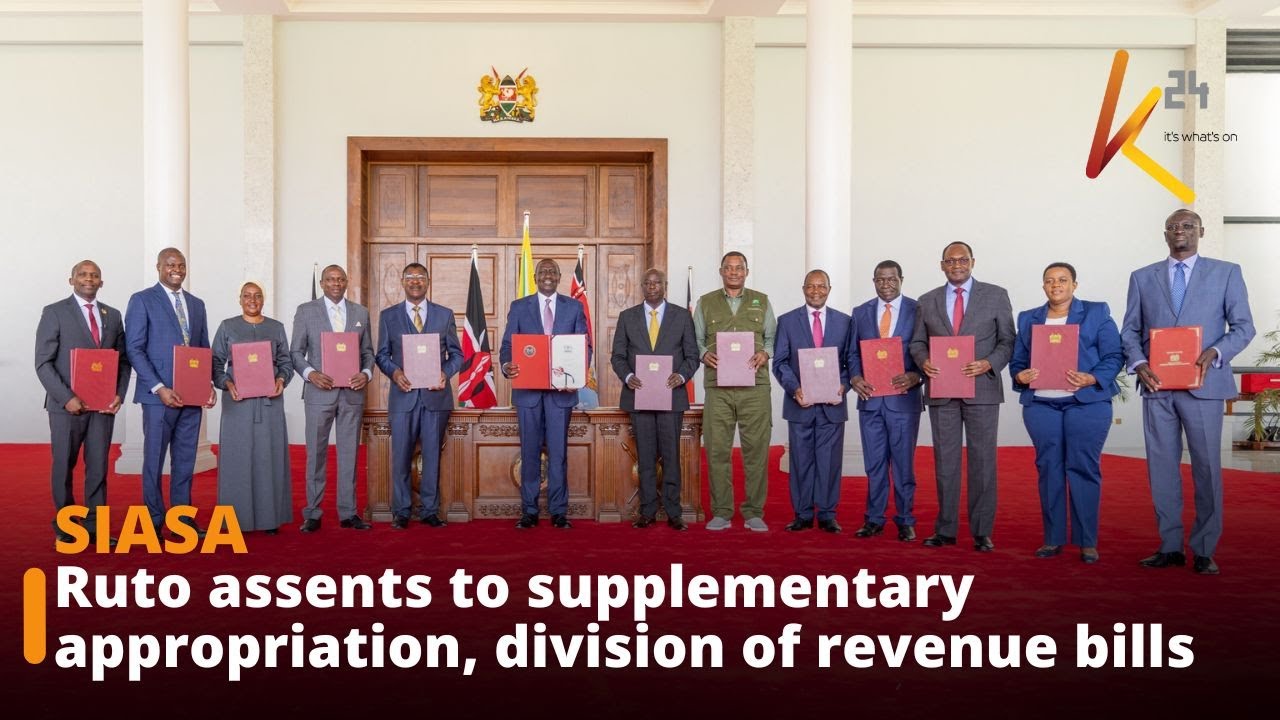 President Ruto assents to supplementary appropriation and division of revenue bills