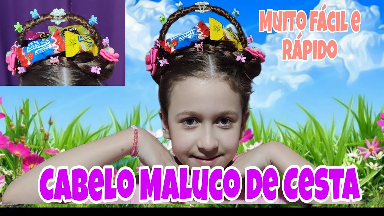 CABELO MALUCO CESTA DE CHOCOLATE.