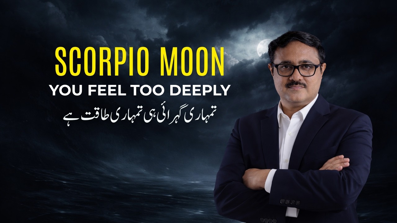 Scorpio Moon Itna Gehra Kyun Mehsoos Karta Hai? | Trust, Hurt aur Hidden Power