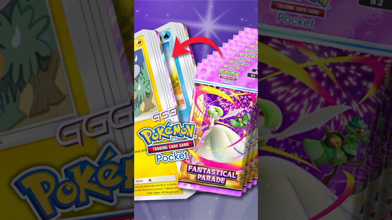 Opening 10 Packs Pokemon Pocket Fantastical Parade Card Opening #PokemonTCGPocket #Shorts