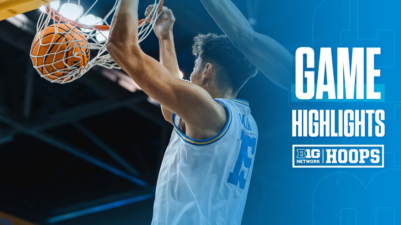 Rider at UCLA | HIGHLIGHTS | Big Ten Men's Basketball | 11/4/24