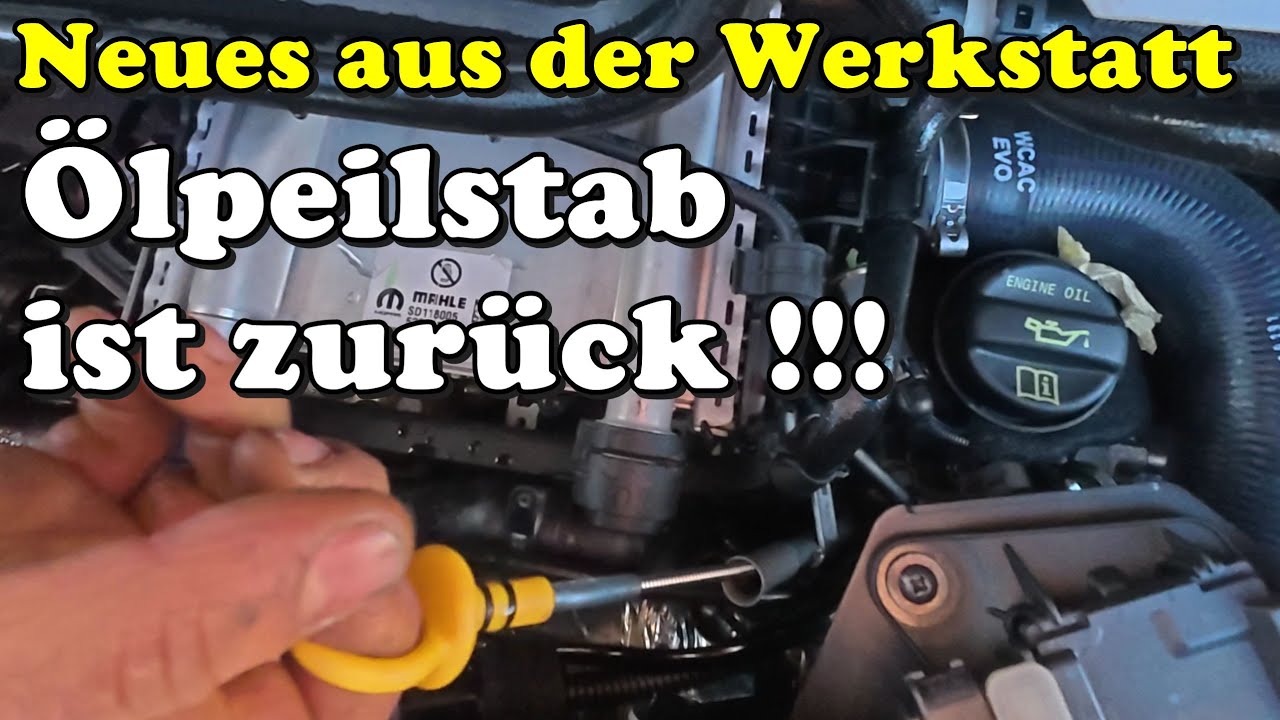 Neue Aisin 8-Gang-Automatik und der Ölpeilstab ist zurück! Fiat Ducato Facelift 2024 -