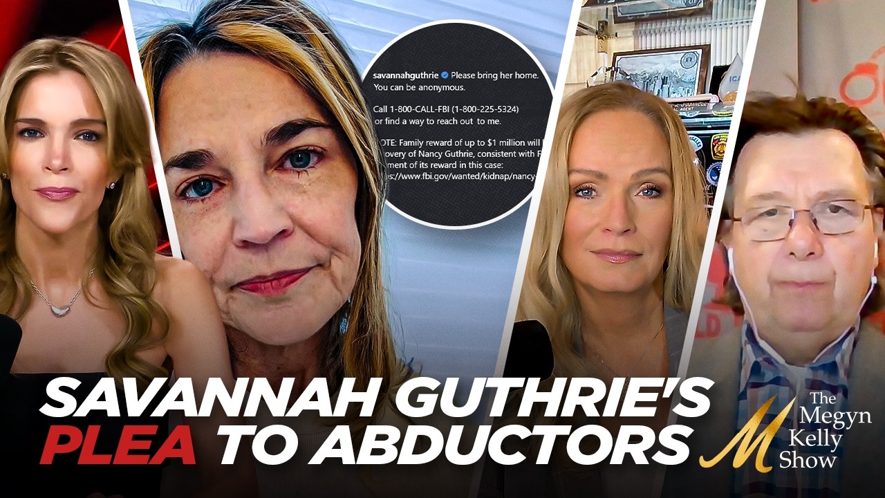 Savannah Guthrie Delivers Plea to Abductors That CASH Reward is Anonymous, with Fitz and O'Connoll