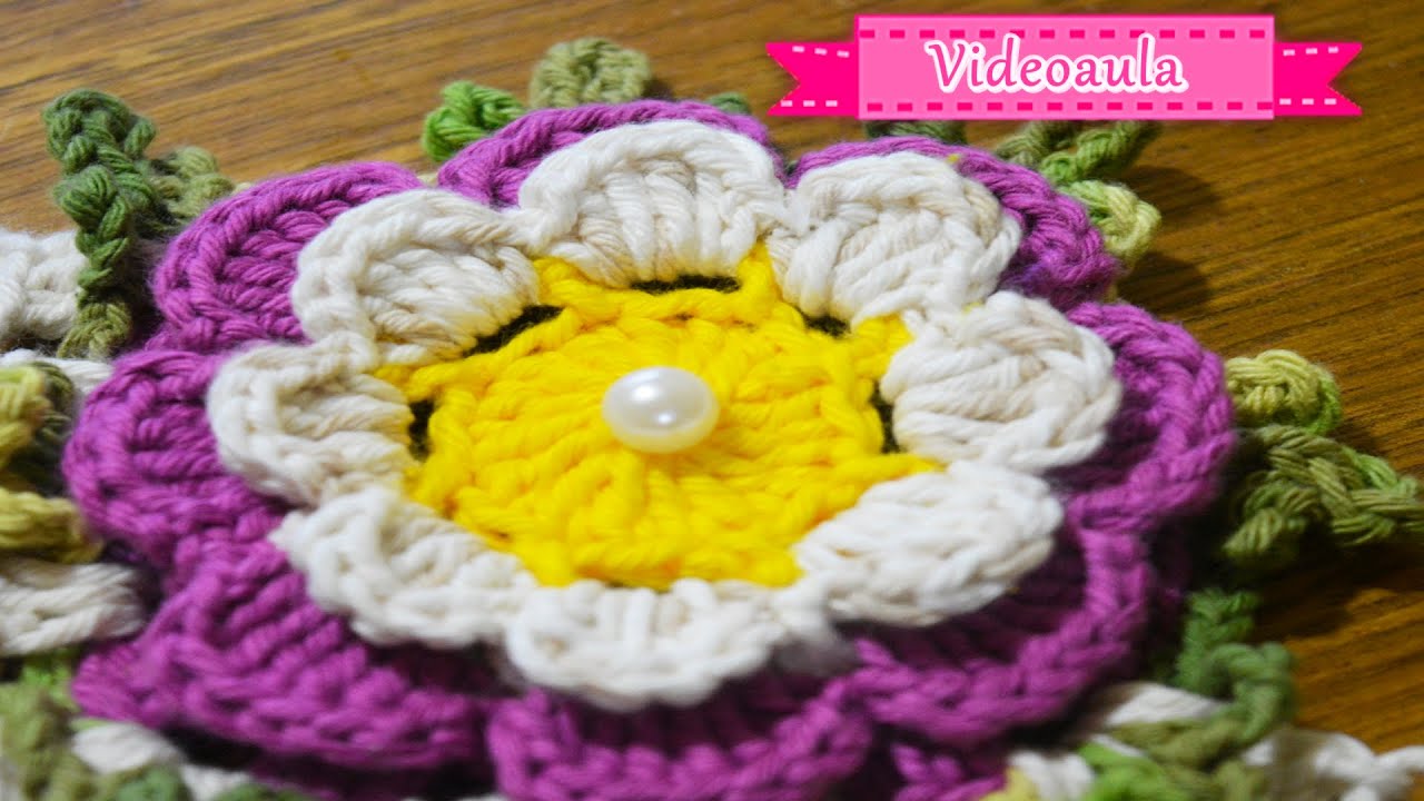 FLOR DE CROCHÊ