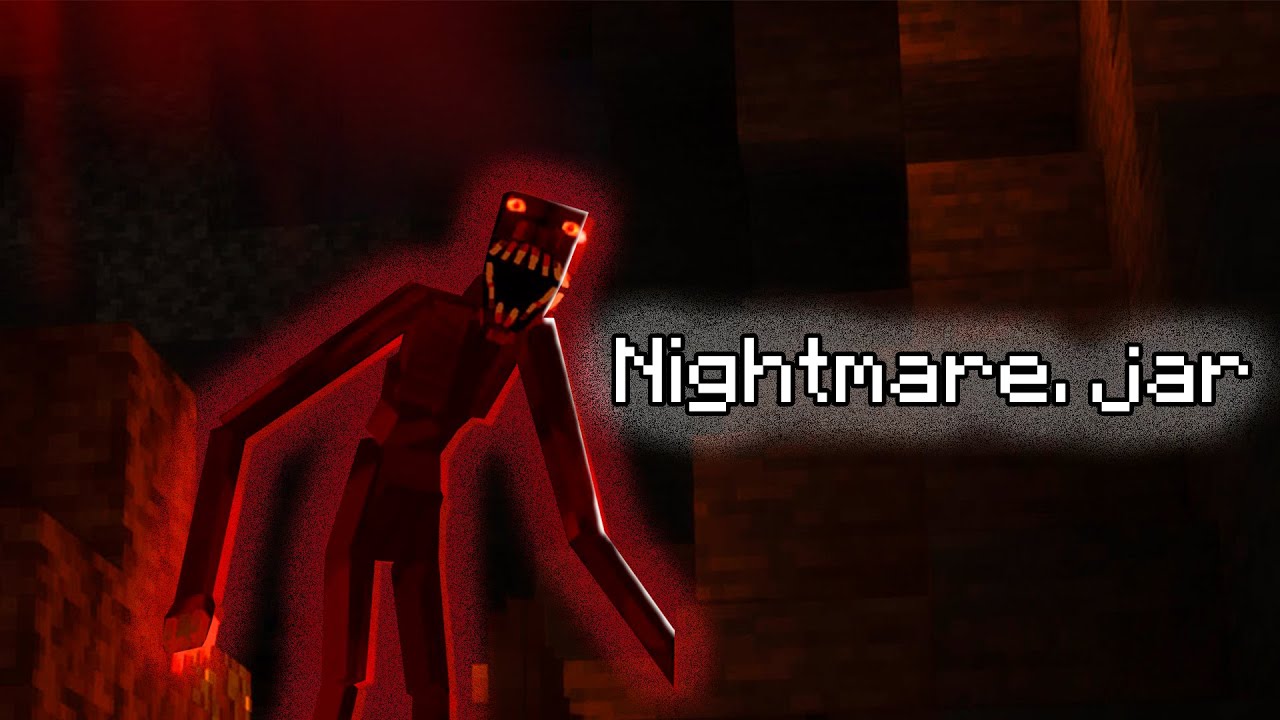 ОН СЛЕДИТ ЗА ТОБОЙ В ПЕЩЕРАХ - Nightmare.jar | Minecraft
